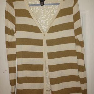 Rue 21 Crochet Cardigan Size Large